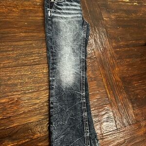 Stylish Kids' Faded Blue Jeans